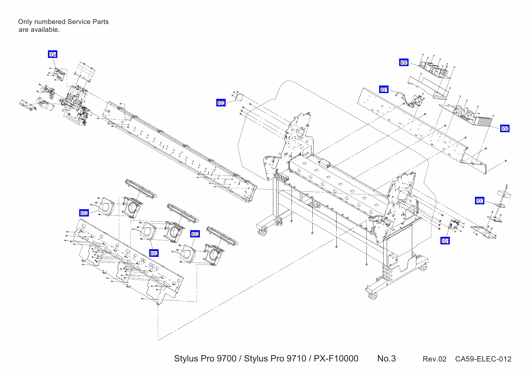 EPSON StylusPro 9700 9710 Parts Manual-5